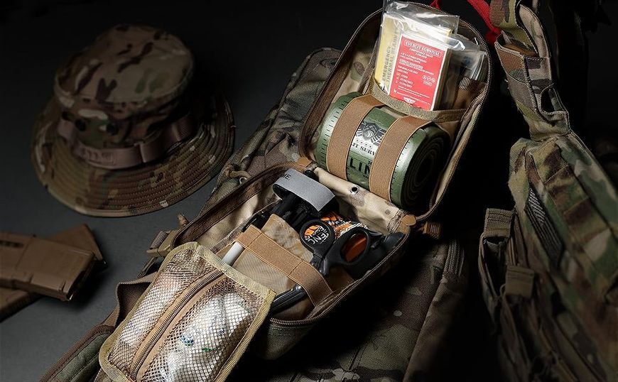 Аптечка Тактическая IFAK EVERLIT USAТурнікет CAT GEN-7 Black MultiCam  1-007 фото