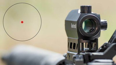 Комплект Коллиматор Bushnell Optics TRS125 3 МОА + Магнифер Leapers UTG 3X25 68 фото