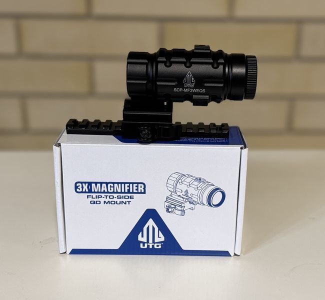 Комплект Коліматор Bushnell Optics TRS-26 3 МОА + Магніфер Leapers UTG 3X25 69 фото