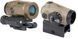 Комплект коліматор SIG SAUER Romeo-MSR Gen II + JULIET3 Magnifier FDE Койот FDE Койот фото 1