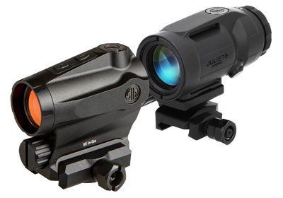 Комплект SIG SAUER коліматор Romeo  5 XDR Gen II + Магніфер 5-ти кратний Juliet 5 Micro 0009691 фото