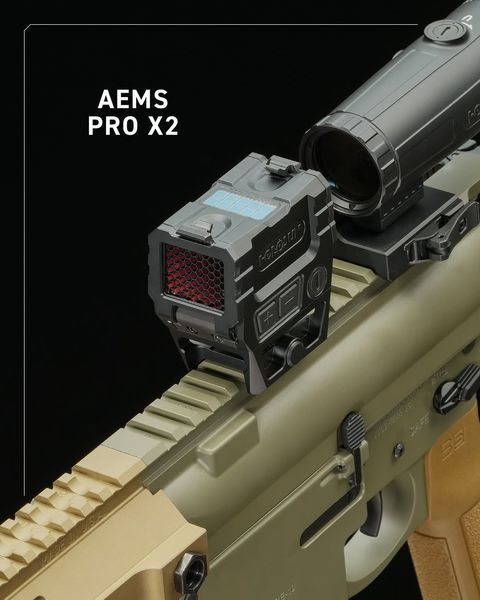 Коліматорний приціл Holosun AEMS-PRO-X2-RD Multi-Reticle copy_1_103 фото