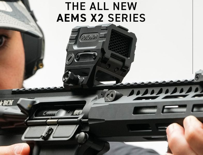 Коліматорний приціл Holosun AEMS-PRO-X2-RD Multi-Reticle copy_1_103 фото