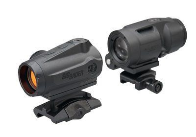 Комплект коліматор SIG SAUER ROMEO5 GEN II + JULIET3 Magnifier Combo Kit 72 фото