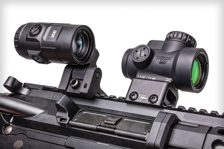 Комплект Trijicon MRO HD 1X25 + магніфер Trijicon 3X Trijicon MRO HD 1X25 фото