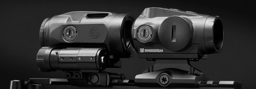 Комплект коллиматор SIG SAUER ROMEO5 GEN II + JULIET3 Magnifier Combo Kit 72 фото
