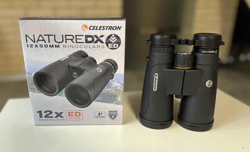Бінокль Celestron&ndash;Nature DX ED 12x50 Лінзи ED 001005 фото