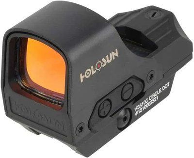 Приціл коліматорний HOLOSUN HS510C 2 MOA 002001 фото