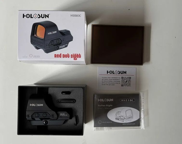 Приціл коліматорний HOLOSUN HS510C 2 MOA 002001 фото