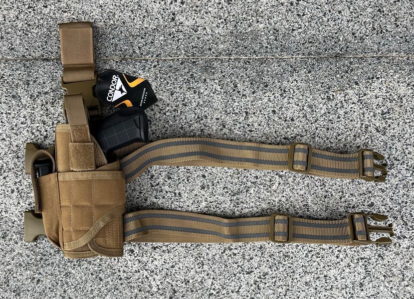 Кобура Condor Tornado Leg Holster USA Right Олива 00081 фото