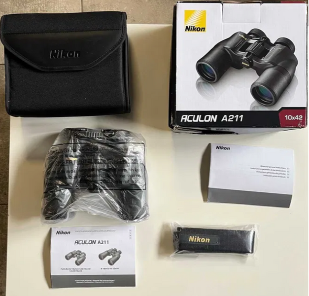 Бинокль Nikon Aculon A211 10x42mm Оригинал из США 00037 фото