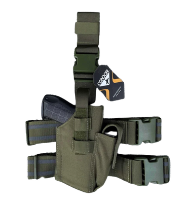 Кобура на стегно Condor Tactical Leg Holster USA Олива 000111 фото