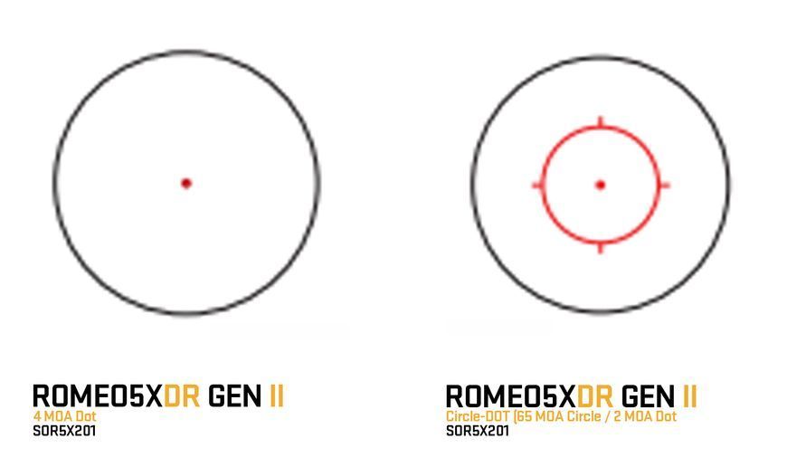 Приціл коліматорний Sig Sauer Romeo 5 XDR Gen II 1x20mm 2 MOA 76 фото