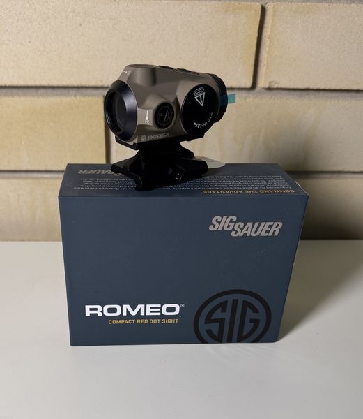 Прицел коллиматорный SIG SAUER ROMEO5 GEN II Tan ROMEO5 GEN II Tan фото