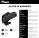 Магнифер Увеличитель Sig Sauer  JULIET4 4-х кратный 011124-8-2 фото 5