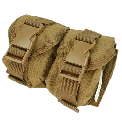 Підсумок для 2-х гранат Condor Double Frag Grenade Койот 00124 фото