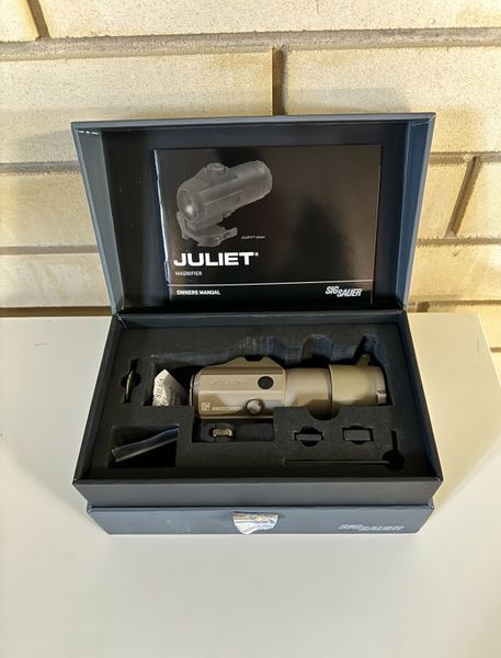 Магнифер Увеличитель Sig Sauer JULIET4 4-х кратный TAN 011124-8-3 фото