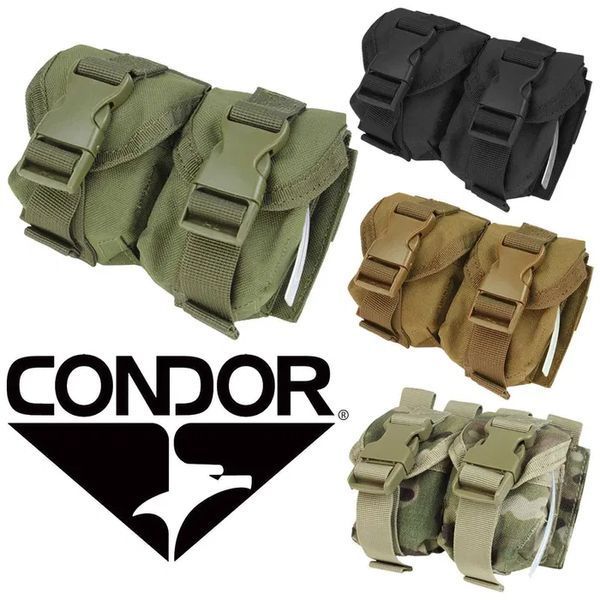 Підсумок для 2-х гранат Condor Double Frag Grenade Койот 00124 фото