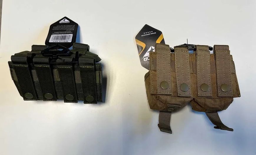 Підсумок для 2-х гранат Condor Double Frag Grenade Койот 00124 фото