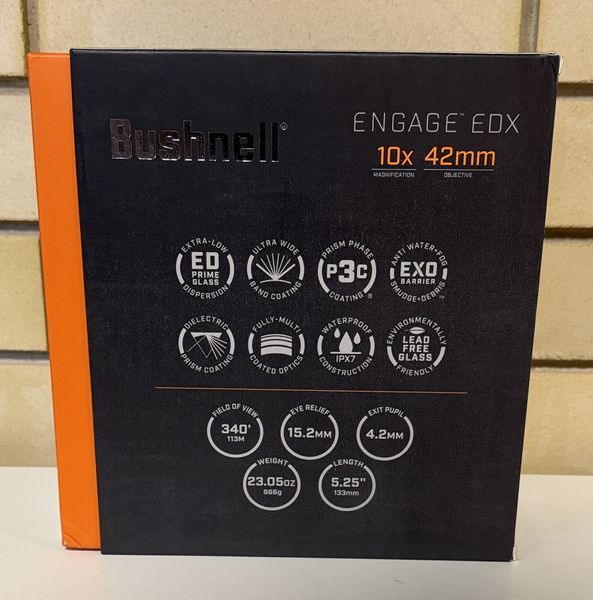 Бинокль Bushnell Engage EDX 10x42 Стекло ED Engage EDX 10x42 фото