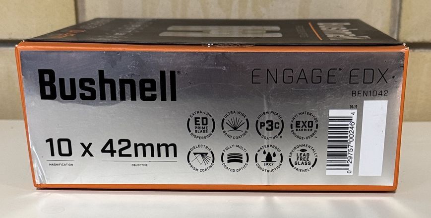 Бинокль Bushnell Engage EDX 10x42 Стекло ED Engage EDX 10x42 фото
