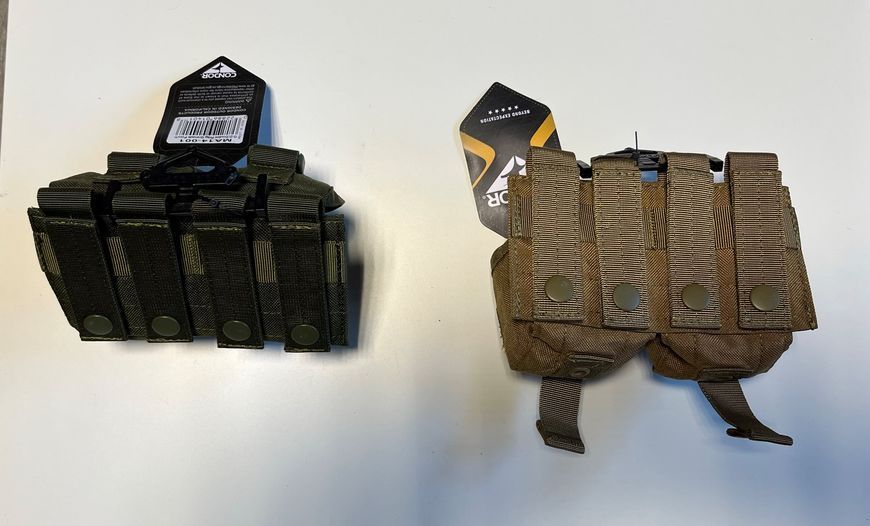 Підсумок для 2-х гранат Condor Double Frag Grenade Олива 001241 фото