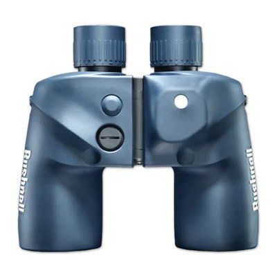 Бінокль з далекомірною сіткою та компасом Bushnell 7x50mm Темно-синій 00168 фото