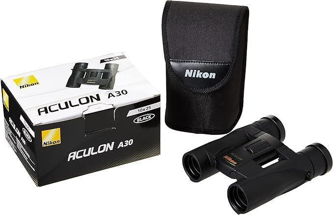 Бинокль Nikon Aculon A30 10x25mm BLACK 88 фото